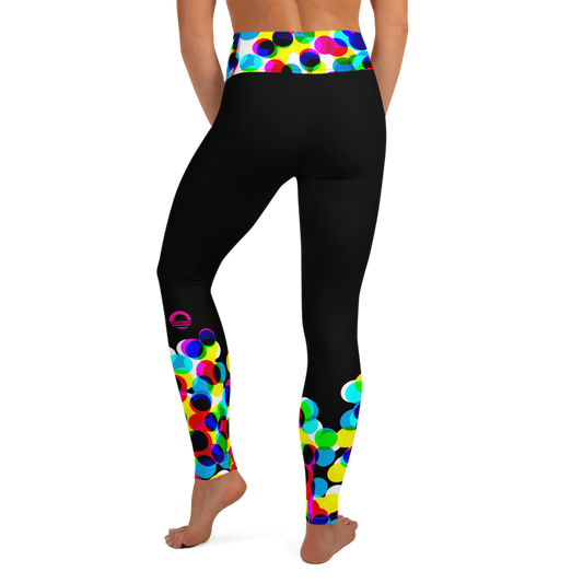 Women's Yoga Tights - CMYK