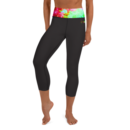 Women's Yoga Capri Tights - Nebula