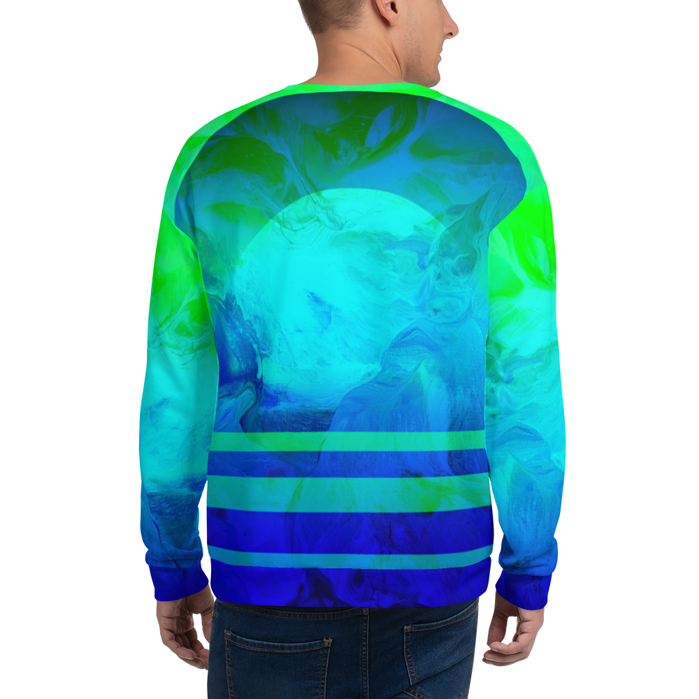 Men's Sweatshirt - Earth Waves
