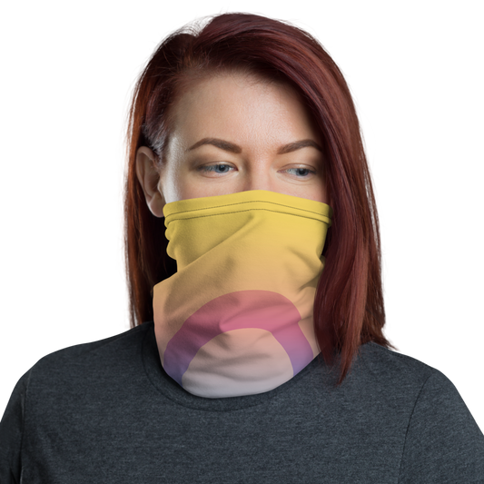 Women's Tube Scarf - Evening Sun