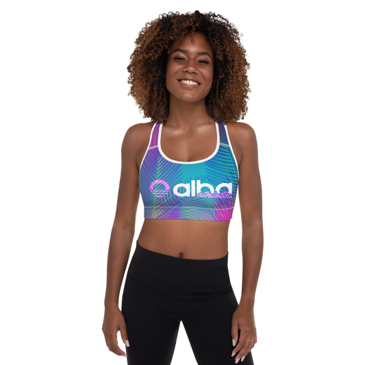 Women's Sports Bra - Palms