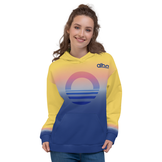 Women's Hooded Sweatshirt - Evening Sun