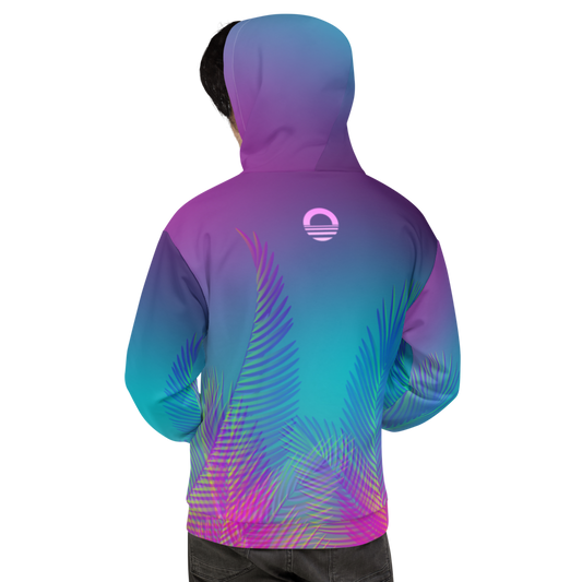 Men's Hooded Sweatshirt - Palms