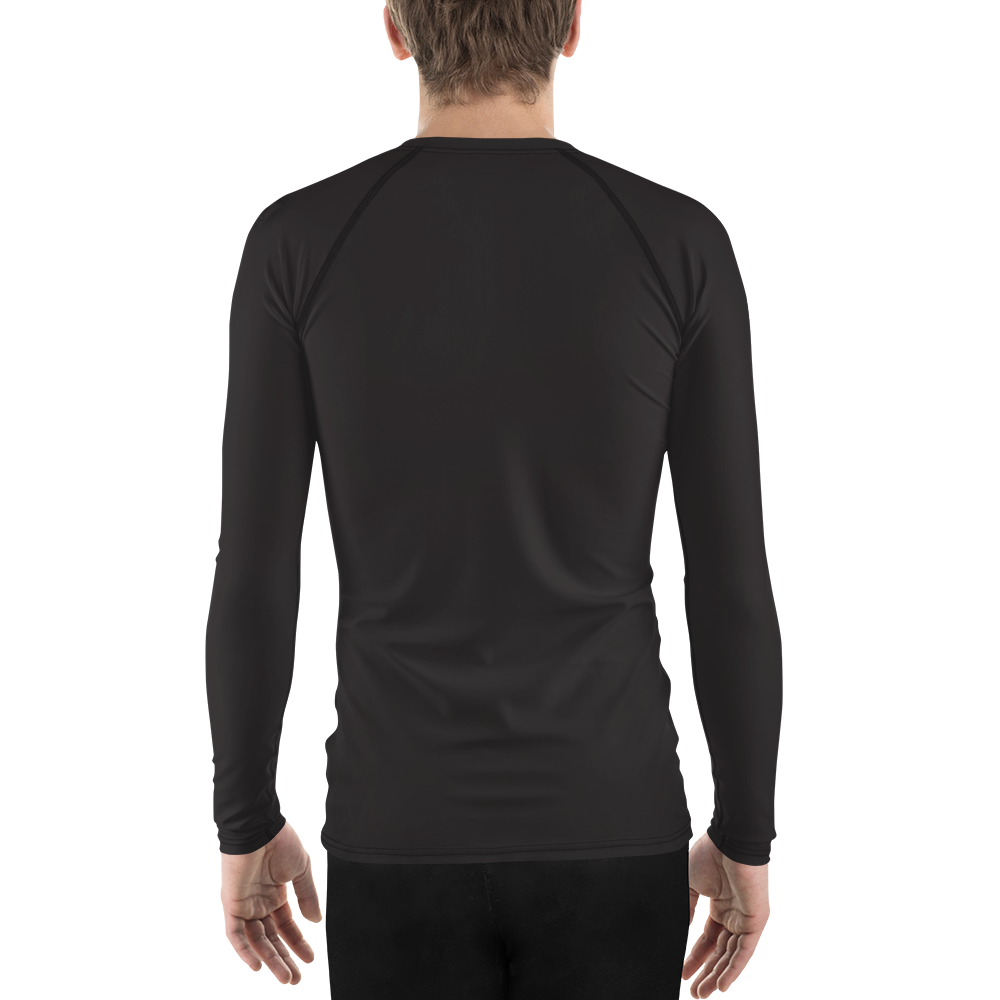 Men's Long Sleeve Shirt - Black Out