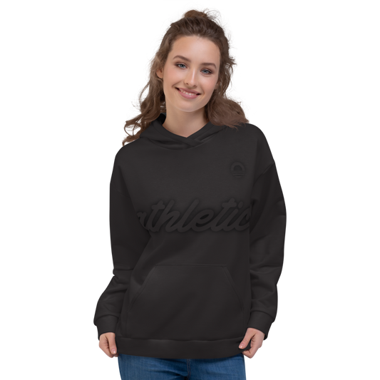 Women's Hooded Sweatshirt -Black Out