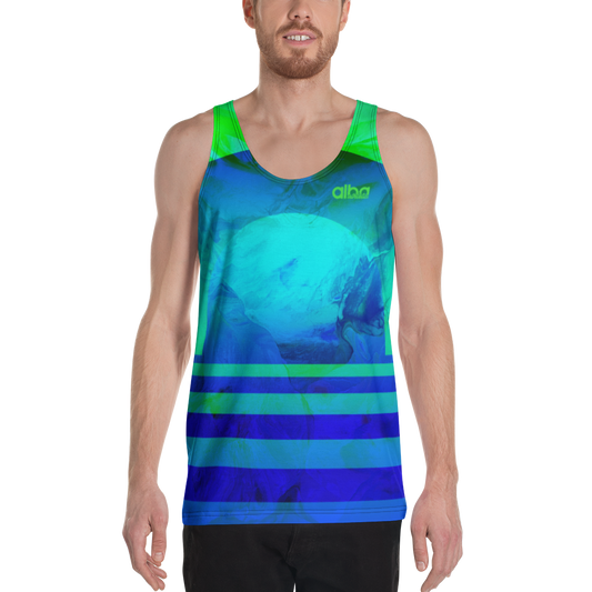 Men's Tank Top - Earth Waves