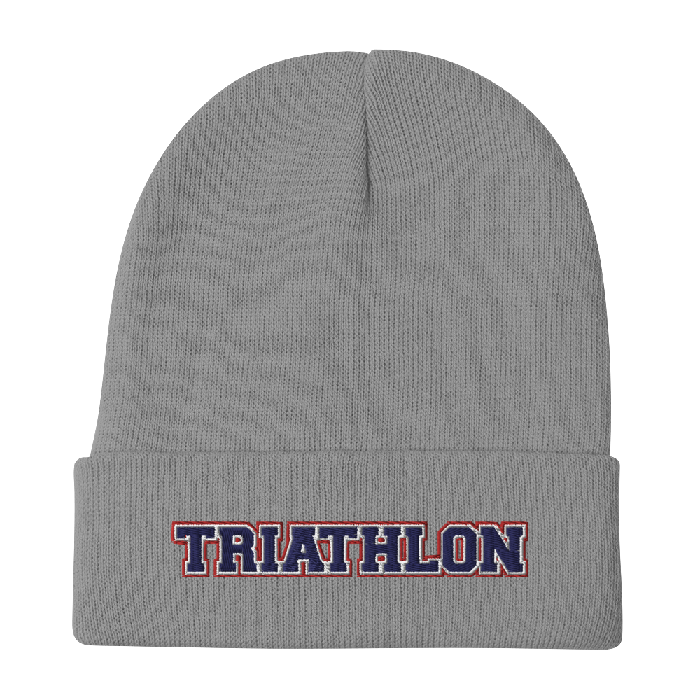 Embroidered Beanie - University Triathlon
