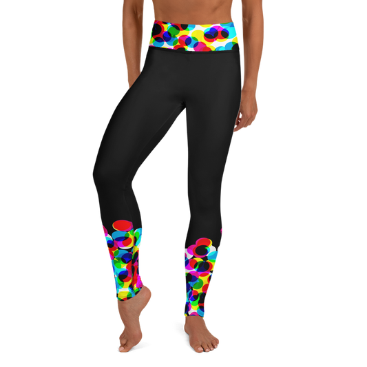 Women's Yoga Tights - CMYK