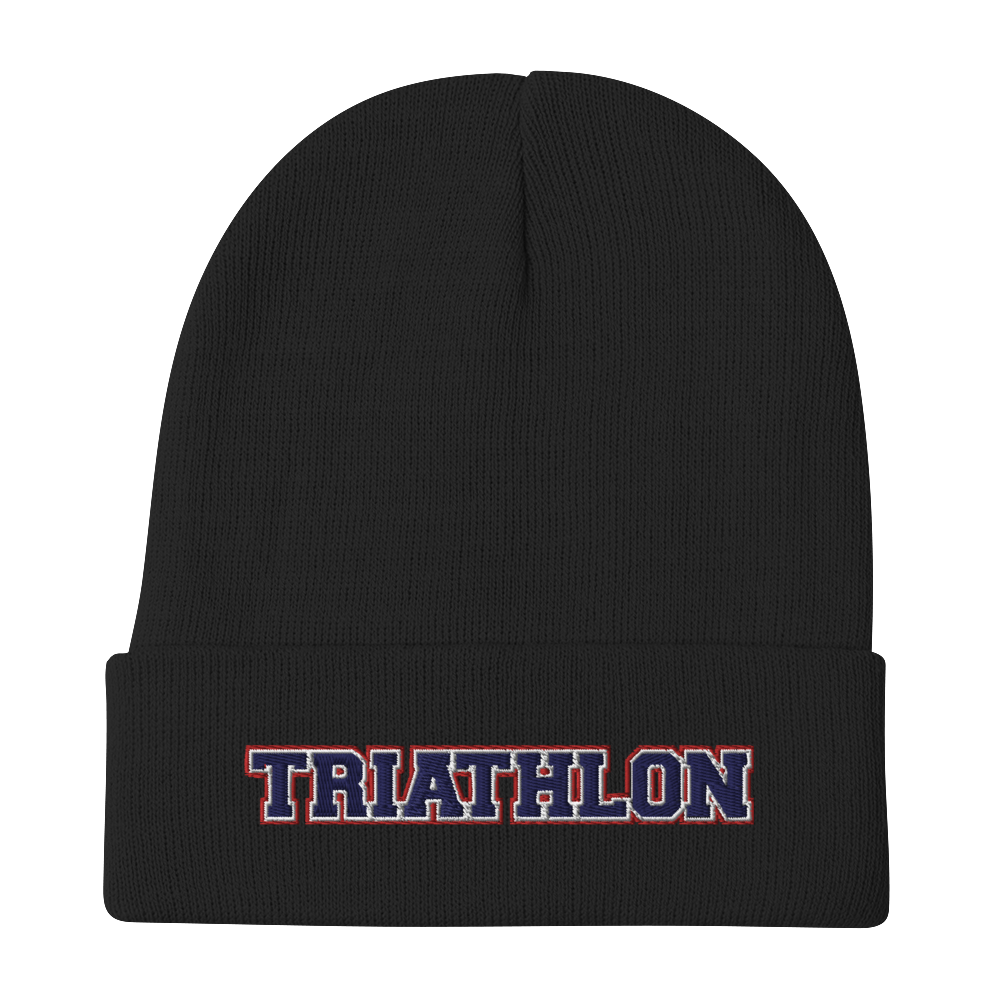 Embroidered Beanie - University Triathlon