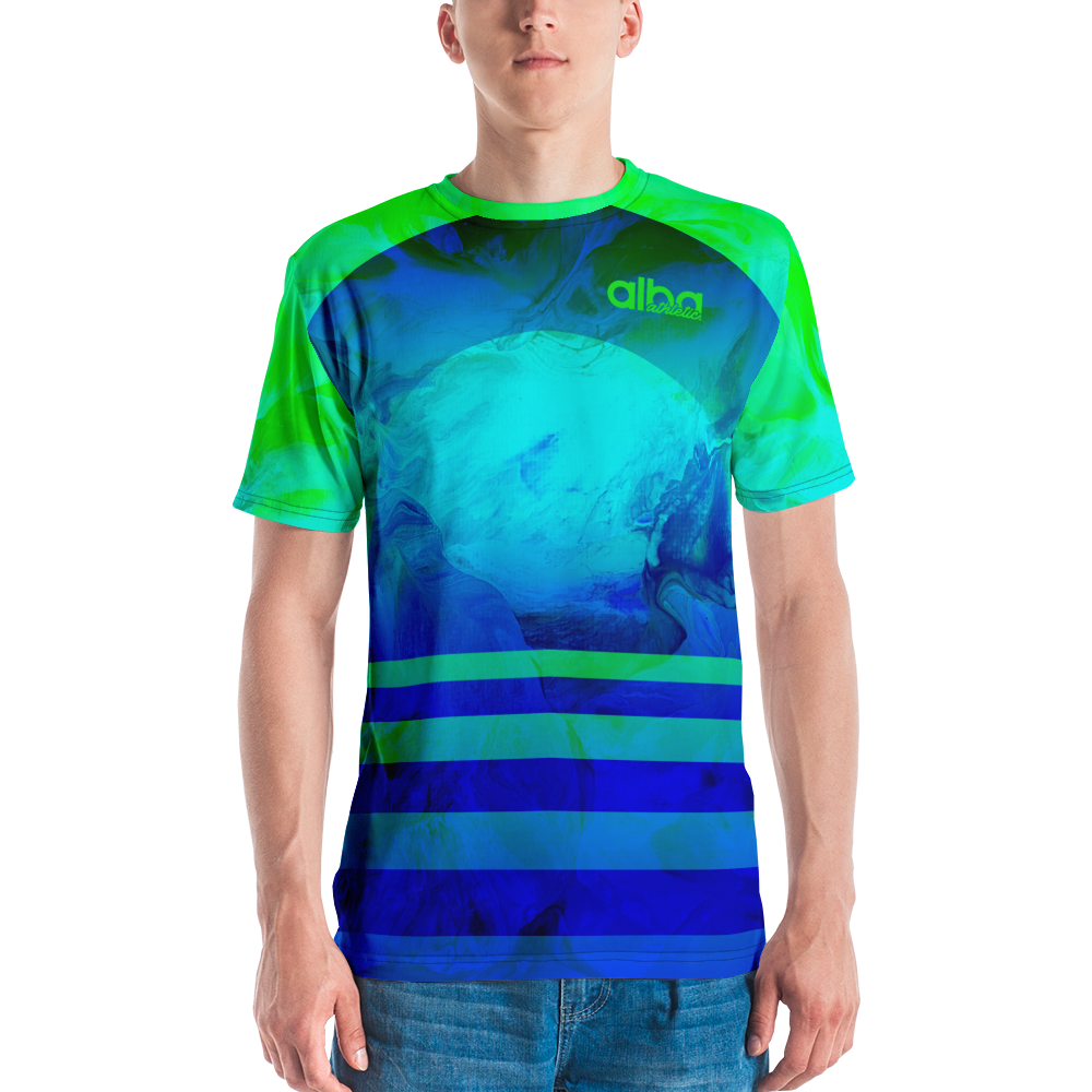 Men's T-Shirt - Earth Waves