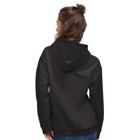 Women's Hooded Sweatshirt -Black Out