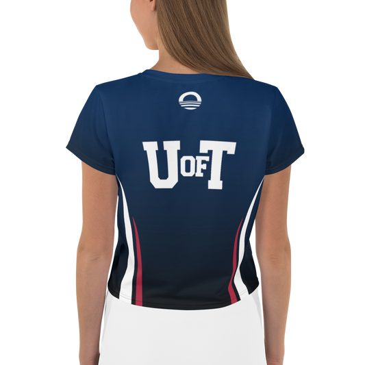 Women's Crop Tee - University Triathlon