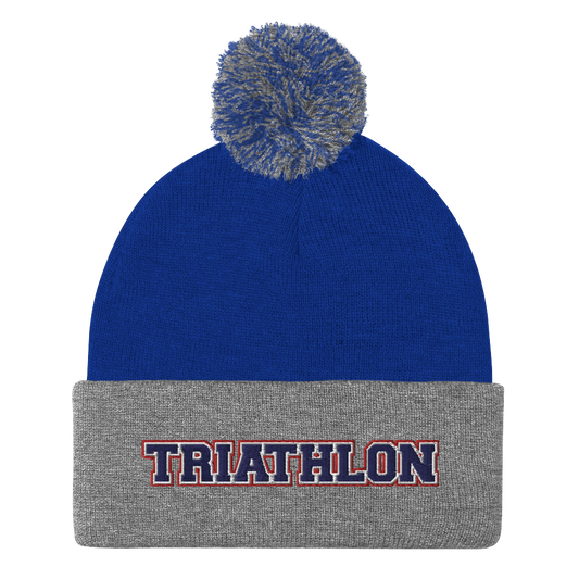 Pom-Pom Beanie - University Triathlon