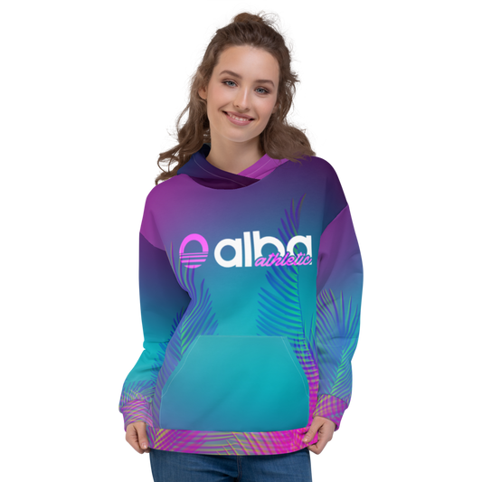 Women's Hooded Sweatshirt - Palms