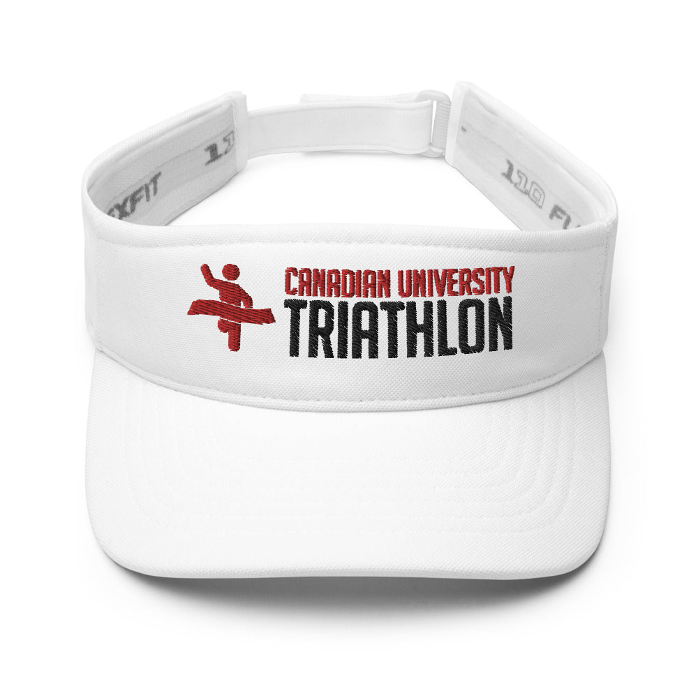 White Visor - Canadian University Triathlon